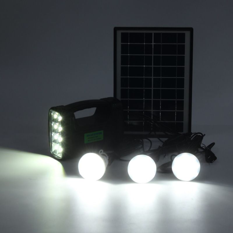 Innensolarbeleuchtung Kit With 12PCS SMD LED 3W 4W 5W	4Ah Bleisäure Batttery