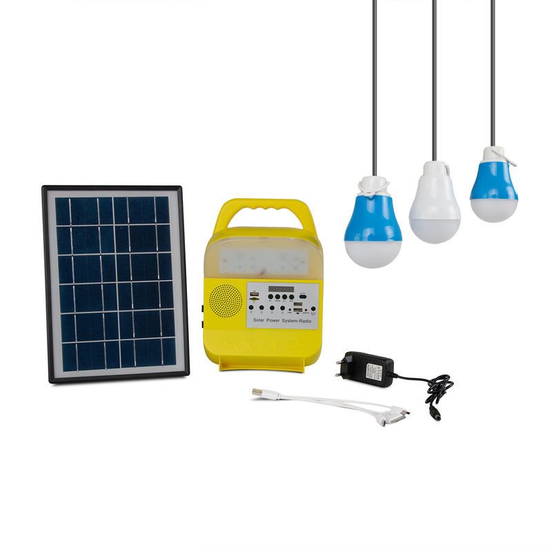 6000mAh tragbares Solar- kampierendes helles 2.3kg Innen- wieder aufladbares Mini-3.7V