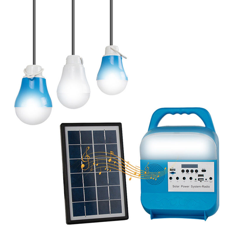 3W beleuchtet die hohe Kapazität angetriebene SolarlED tragbare Laptop-Bank für das Kampieren