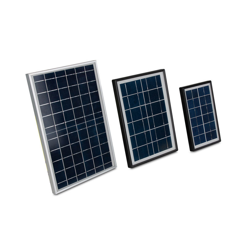 Gemalte Matt-FM-Radio-Sonnenkollektor-Energie-System-geführte kampierende Solarlichter im Freien