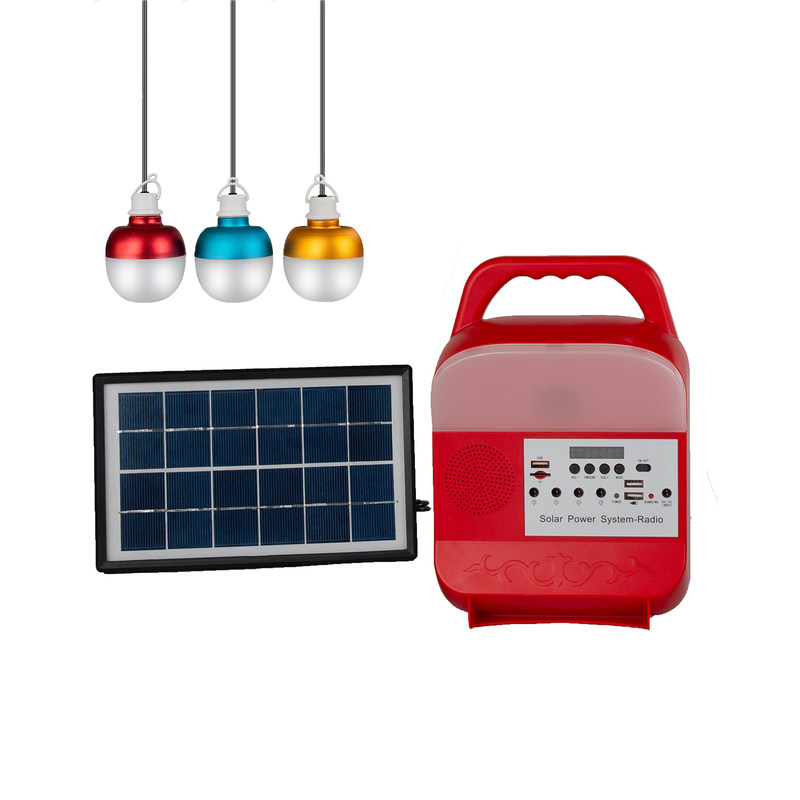 FCC 10W zum tragbaren Energie-System des Sonnenkollektor-100W für Beleuchtung im Freien