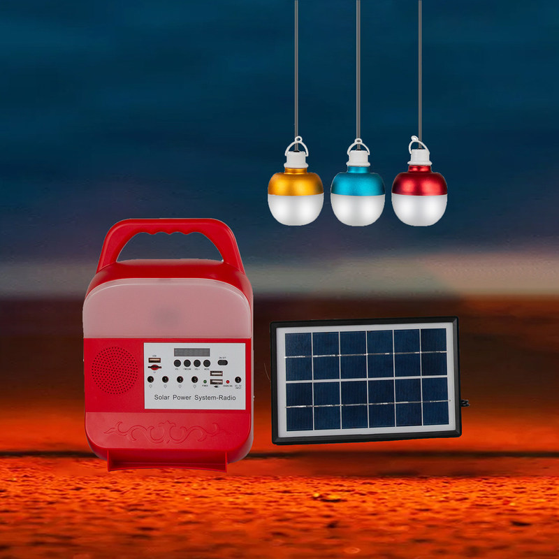 FCC 10W zum tragbaren Energie-System des Sonnenkollektor-100W für Beleuchtung im Freien