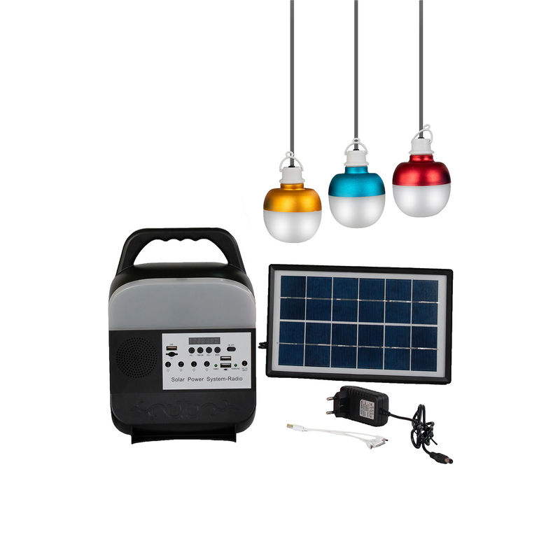 Wieder aufladbares geführtes Birnen-Notlampen-Solarenergie-SolarGremium mit Birnen-Solarlicht-Innenbirnen-Satz