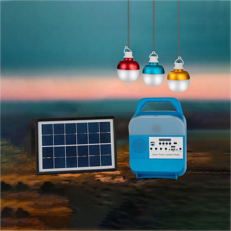 Wieder aufladbares geführtes Birnen-Notlampen-Solarenergie-SolarGremium mit Birnen-Solarlicht-Innenbirnen-Satz