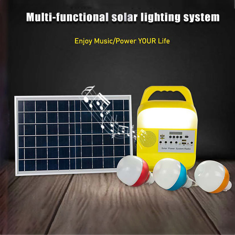 LED-helle Solarsolarbirnen mit Fernbedienfeld-Lampen-wasserdichtem Platten-Innennotfall