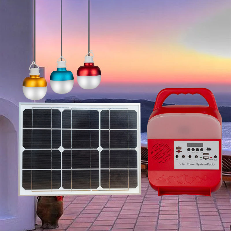 Solarenergie-Bank LED ISO 15W beleuchtet kristallene monozelle weg von der Gitter-beleuchtenden Solarausrüstung