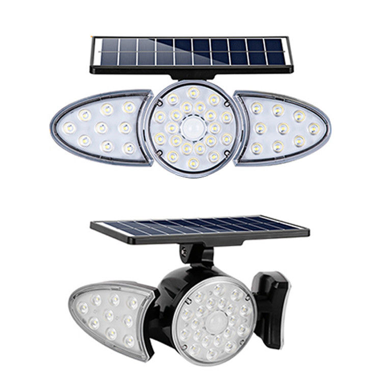 40000H Wand-Bewegungs-Sensor-Licht der Lebensdauer-3.7V 2500mAh Solarder wandleuchte-38PCS LED
