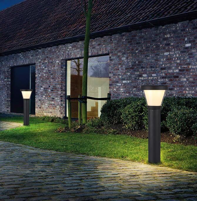 Helle weiße straßenlaterne-dekorative Solargarten-Lampe 12Hours 100LM Solarim freien