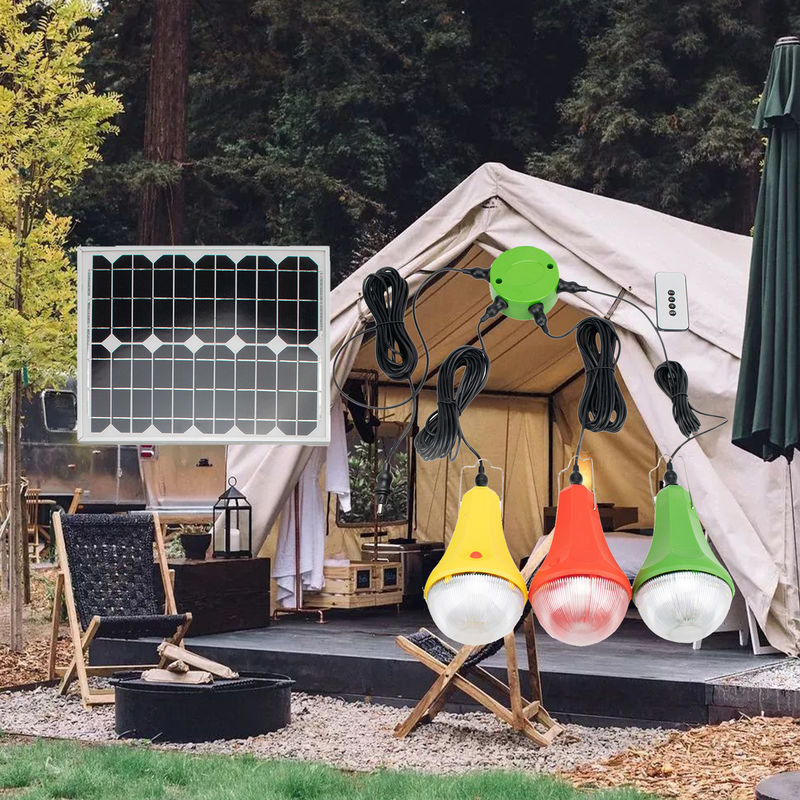 angetriebene LED Solarlampen der Monoder platten-11-30Hours tragbaren Solarbirnen-im Freien