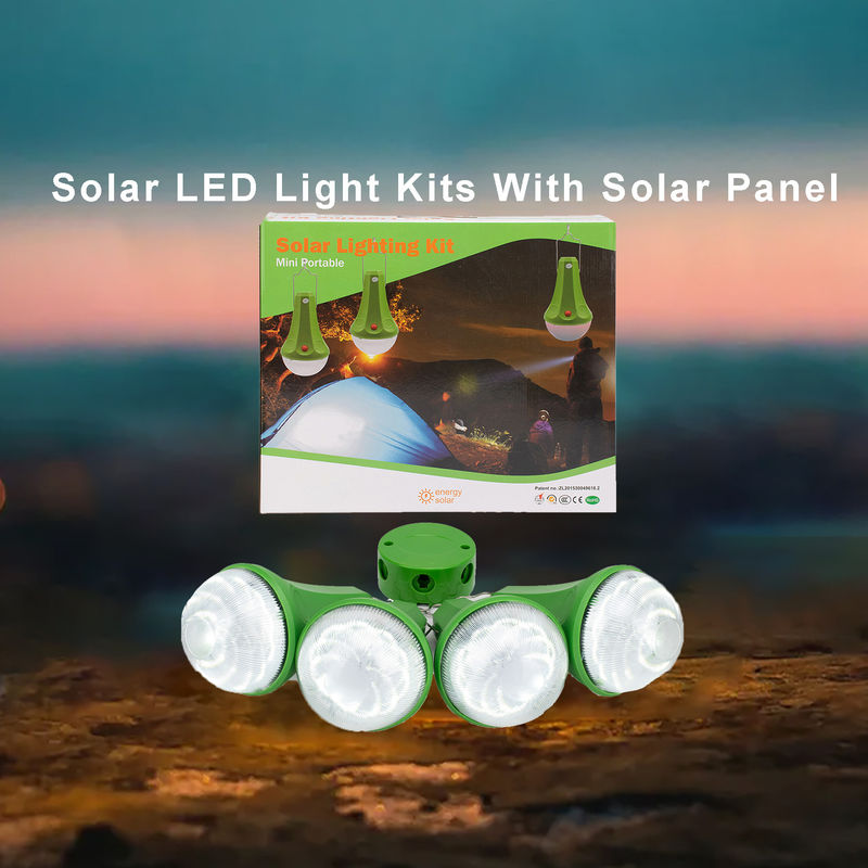 Solarwandlicht mit 4 Glühbirnen China Großhandel Led Lagerhaus Solarlicht sRE-98G-4