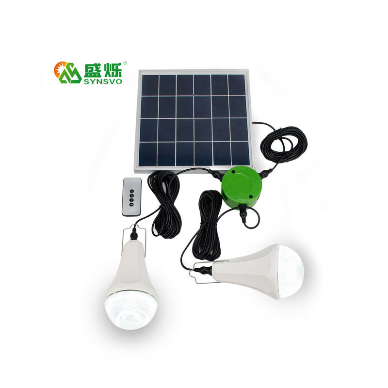 CER ROHS 10W 5V 2pcs*3W Birnen-helle Solarausrüstungen mit Monosonnenkollektor