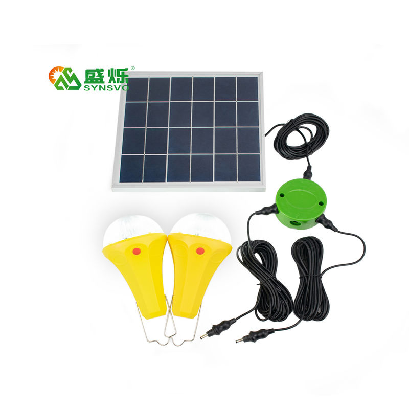 CER ROHS 10W 5V 2pcs*3W Birnen-helle Solarausrüstungen mit Monosonnenkollektor