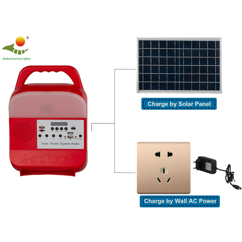 Angetriebenes HauptSolarbeleuchtungssystem Soems mit Batterie SRE-689 der Farbe8000mah
