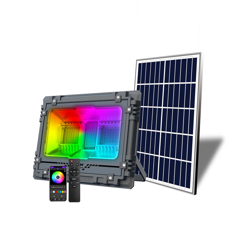 Solaranschlagtafel-Licht im Freien IP65 200w 300w 500w 800w RGB führte Solarscheinwerferlicht