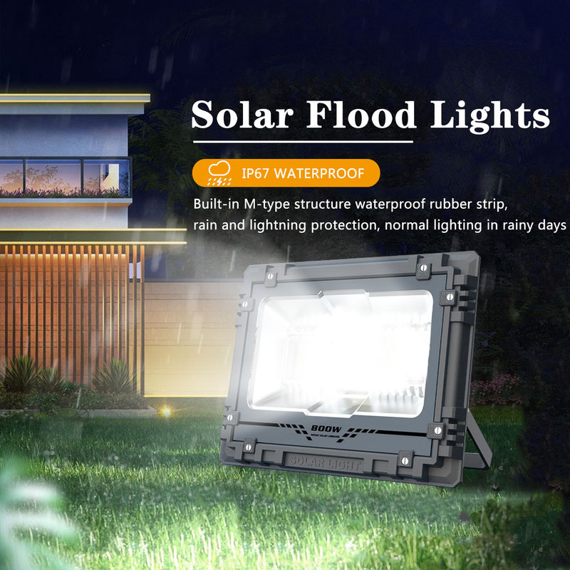 Solaranschlagtafel-Licht im Freien IP65 200w 300w 500w 800w RGB führte Solarscheinwerferlicht