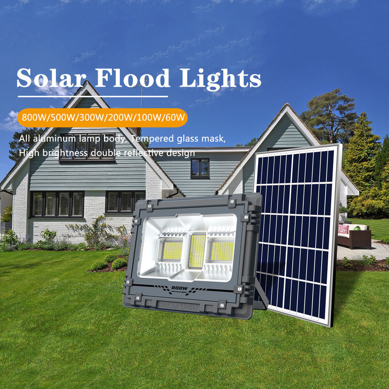 Solaranschlagtafel-Licht im Freien IP65 200w 300w 500w 800w RGB führte Solarscheinwerferlicht