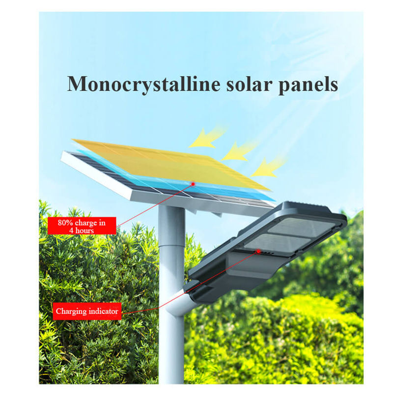 Solar100W straßenlaterne-Art wasserdichtes angetriebenes LED Licht im Freien C