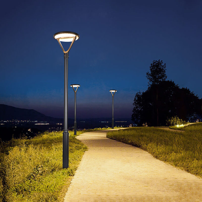 Heißer Verkaufs-dekoratives Tor-Säulen-Licht-Energie-Einzelteil, das LED-Solargarten-Licht im Freien beleuchtet