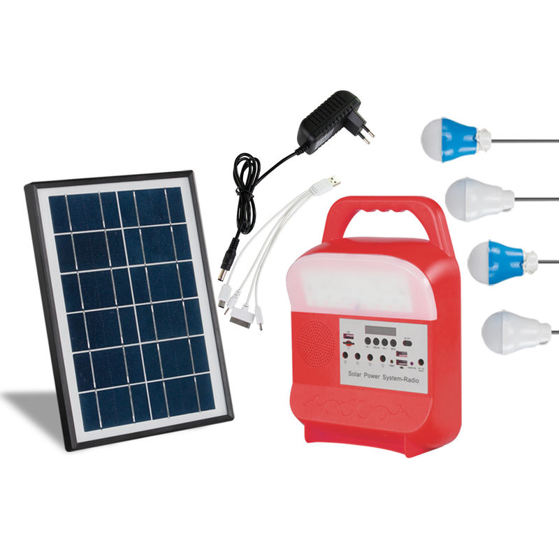 generator-Beleuchtungssystem Kit Handed Type 6000Mah 5kw tragbares Solar