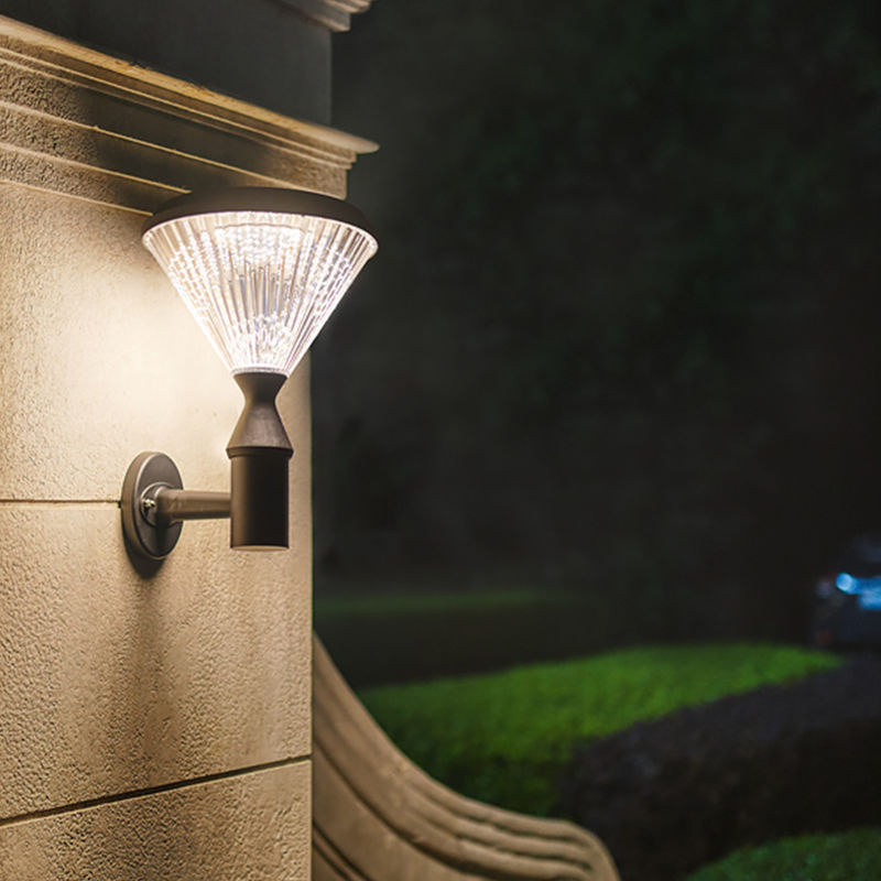 WANDLEUCHTE-drahtlose Sicherheitslampe im Freien SMD2835 DCs 6V Solarhoher Helligkeits-5w