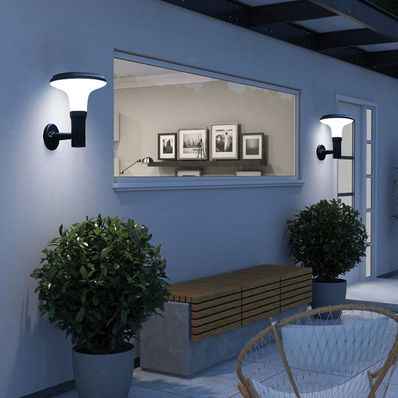 Wasserdichte Veranda-Lampe an der Wand befestigte Aluminium-Außenwand-Lampe Kleine Außenlampe für Garagentor