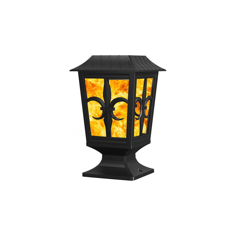 IP 65 Wand-Lampe Solardes wandleuchte-3.2V Feuer-Flammen-im Freien wasserdichte Garten-LED