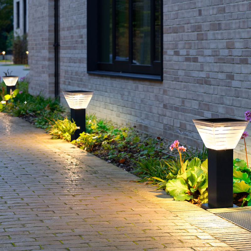 Des Minimalist-7W LED Solarrasen-Beleuchtung garten-Licht-Landschaftsdekorations-des Schiffspoller-LED