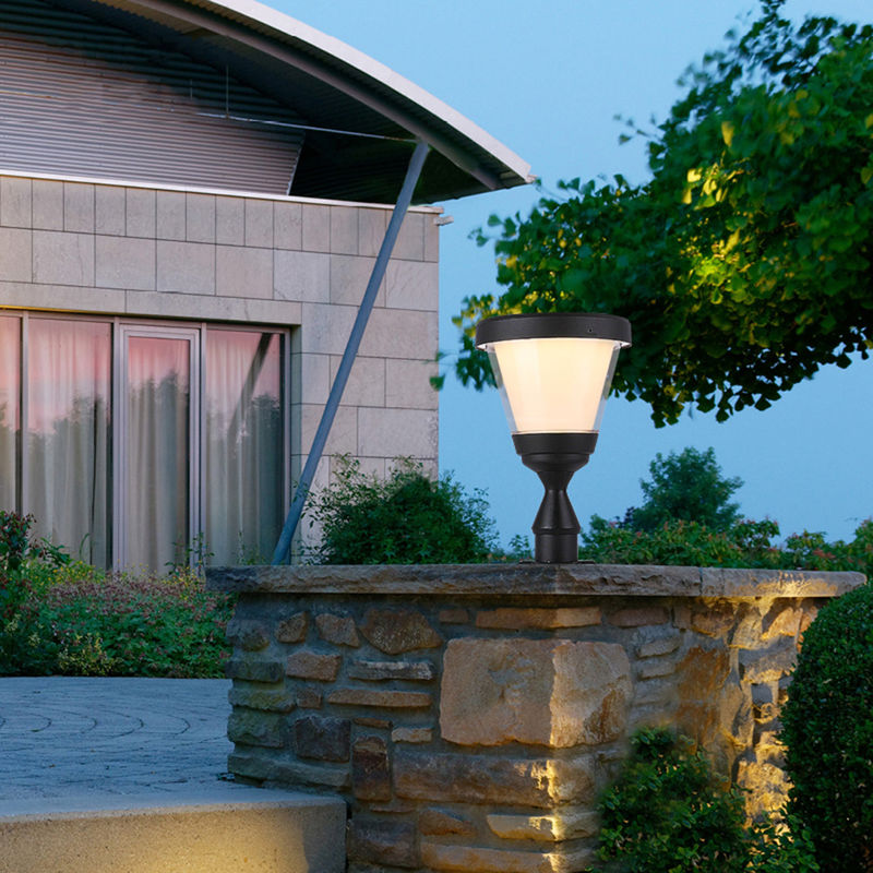 Solarposten-Lichter zaun-Main Gate Pillars 3.2V LED im Freien arbeiten Dekor im Garten