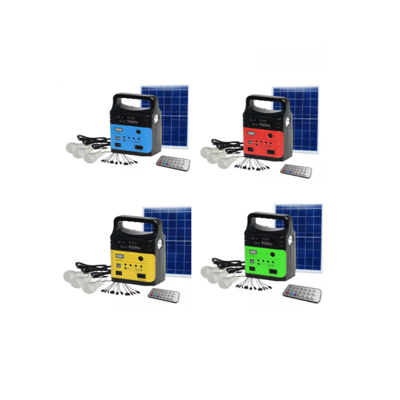 tragbarer Radio MP3 Mini Outdoor Camping der Solarenergie-7500mah des System-Kit With Built In FM
