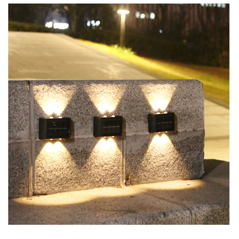Glühender wasserdichter Solar-LED dekorativer Garten der Atmosphären-Wandleuchte-600mah im Freien