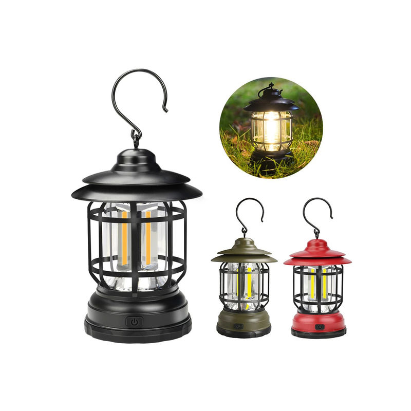 Mini Retro Solar Garden Light-Zelt-Lampen-kompakte Größe geführtes 13*12*20cm im Freien