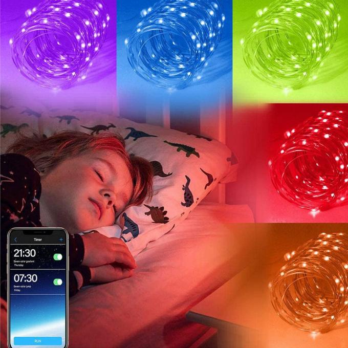 Wasserdichte Lampe neue LED-Kupfer-Lampe USBs im Freien mit Niederspannungs-dekorativem Farblampen-Schnur-Großhandel