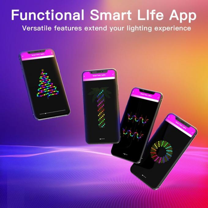 Bunte entferntkugel USBs Bluetooth WiFi beleuchtet dekorative LED-Lichter