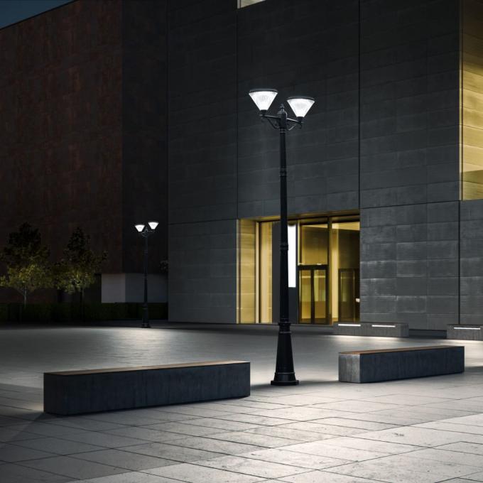 Posten der hohen Qualität LED Pole arbeiten Lampen-Solarsäulen-Rasen-Licht im Garten