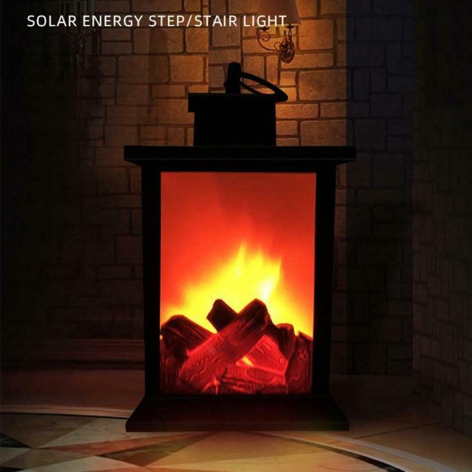 Batterie-Hof-Raum-Dekorations-Licht des LED-Flammen-Laternen-Lampen simuliertes Kamin-AA