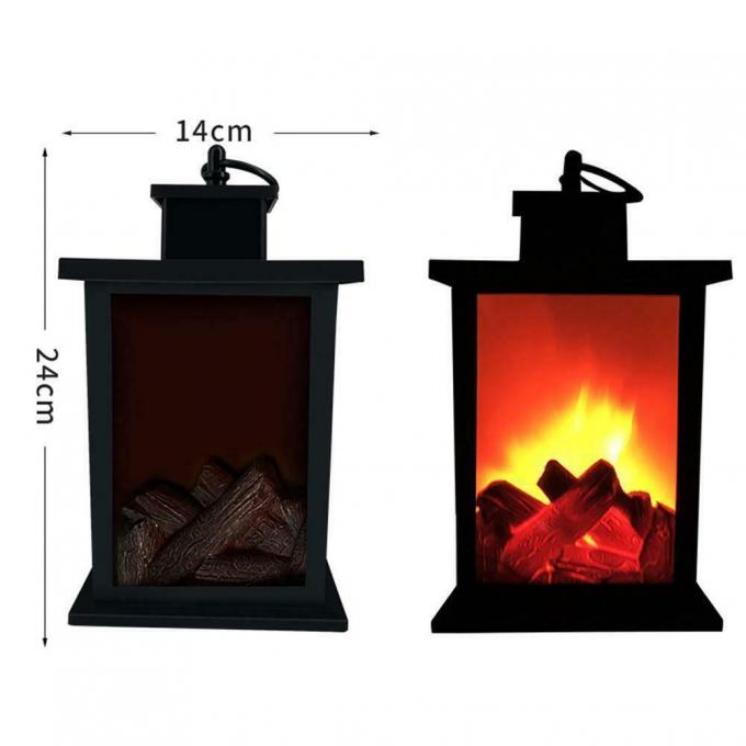 Batterie-Hof-Raum-Dekorations-Licht des LED-Flammen-Laternen-Lampen simuliertes Kamin-AA