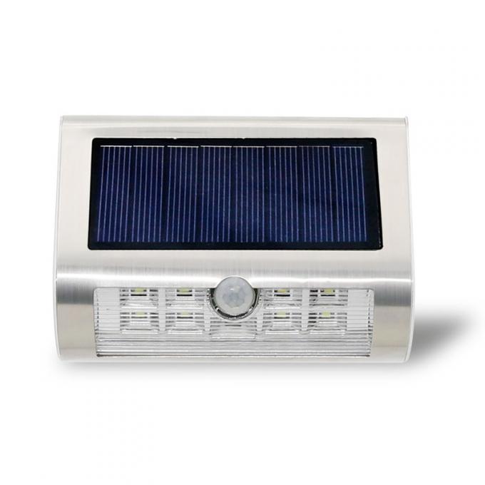 Solarbewegungs-Sensor-an der Wand befestigte Solarlichter im Freien im Garten