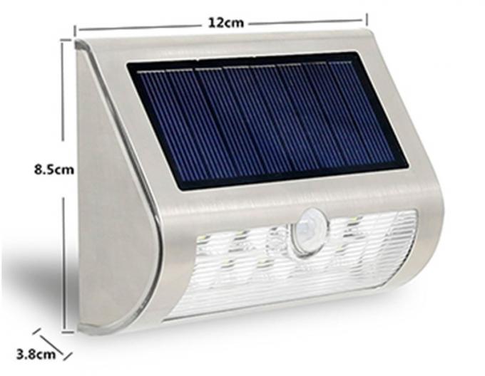 Alle 13LED in einem Solarbewegungs-Licht imprägniern Solarwandleuchten im Freien für Verkauf