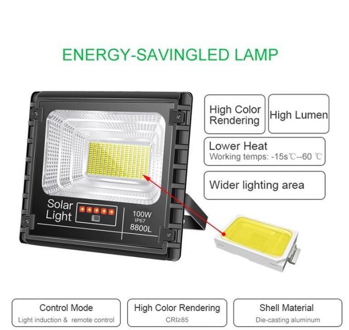 Anschlagtafel-Licht-Solarflut-Lichter hoher Leistung 200W 300W Solarfür das Beleuchten