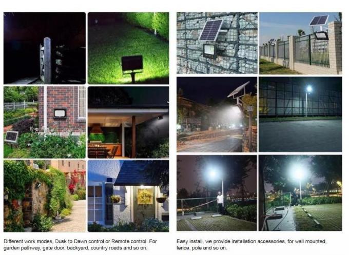 Sicherheits-des Projektor-40W 60W 100W 150W 200W 300W industrielles Solarflut-Licht der Solarenergie-IP67 Anschlagtafel-des Reflektor-LED im Freien