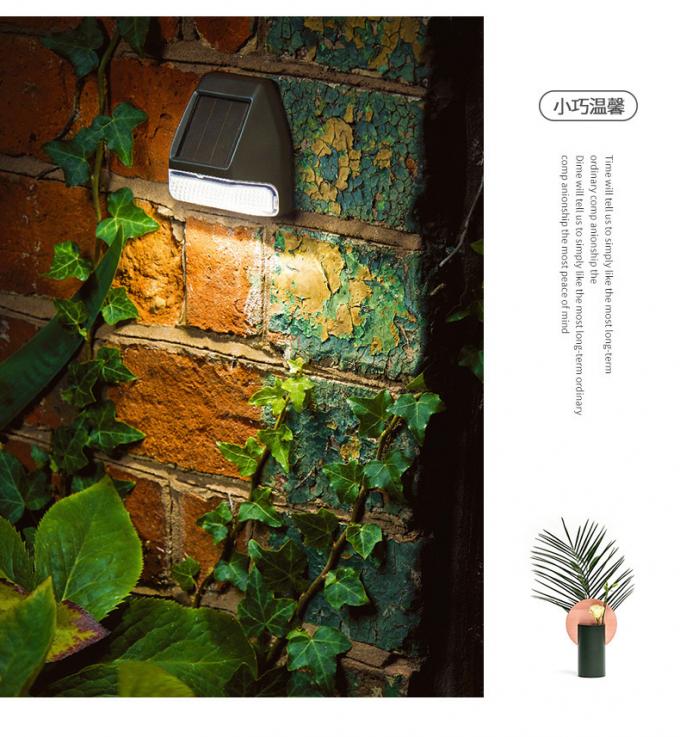 Angetriebener Zaun-Wall Lights Garden-Lampen-Schritt-Weg Decking-2LED Solarsolarzaun im Freien Light