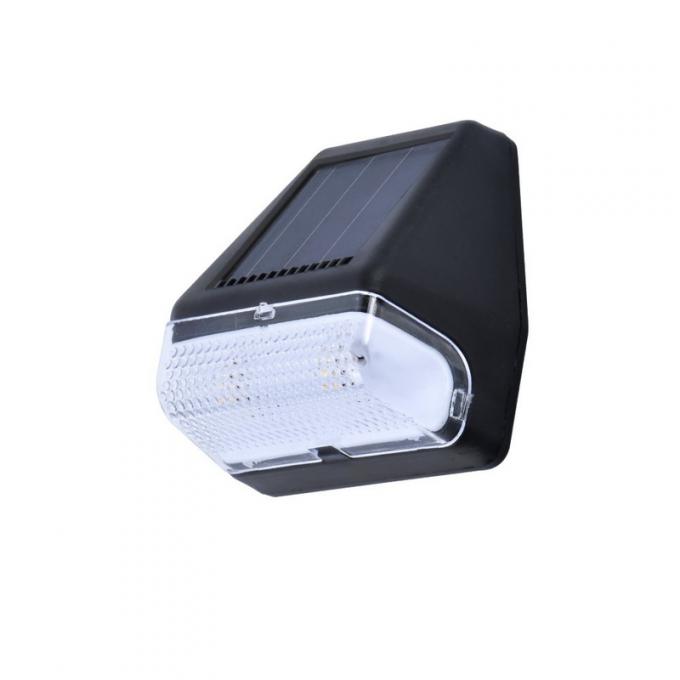 Angetriebener Zaun-Wall Lights Garden-Lampen-Schritt-Weg Decking-2LED Solarsolarzaun im Freien Light