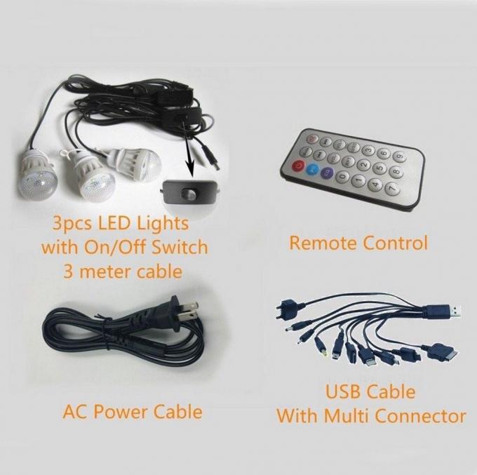 Solarkampierendes Abenteuer des elektrischen Lichtes 2021 im Freien mit Fernbedienungs-Beleuchtung Bluetooth-Radio-LED