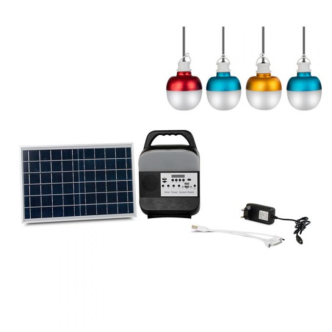 tragbares Solarenergie-System 30W 25W mit FM-Radio