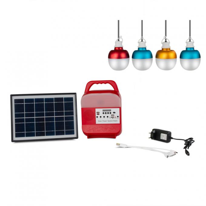 tragbares Solarenergie-System 30W 25W mit FM-Radio