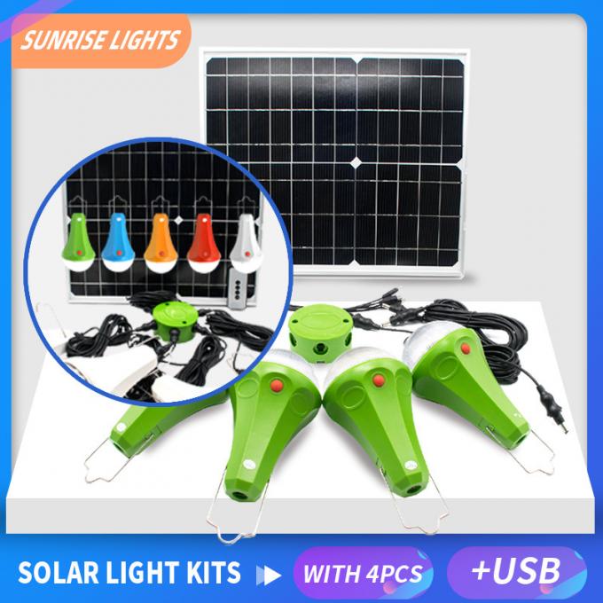 2020 Verbesserungs-Haupt-Mini Solar Energy System Lighting-Ausrüstung mit Fernbedienung
