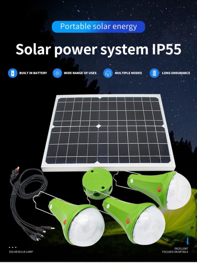 Sonnenkollektor weg von der Gitter-Sonnensystem-angetriebenen Solarbeleuchtung im Freien Kit Solar Light