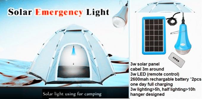 Sonnenkollektor weg von der Gitter-Sonnensystem-angetriebenen Solarbeleuchtung im Freien Kit Solar Light