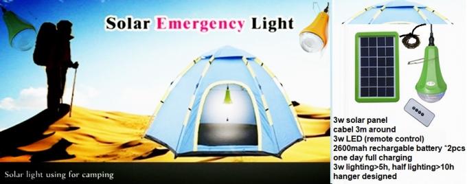 Sonnenkollektor weg von der Gitter-Sonnensystem-angetriebenen Solarbeleuchtung im Freien Kit Solar Light