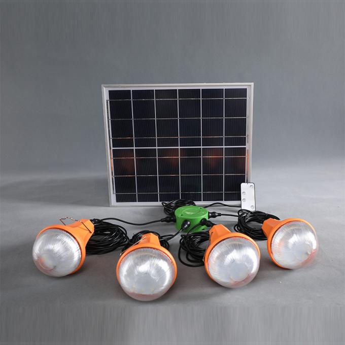 Wieder aufladbare Solarlampe des Solarenergie-Energie-System-475lum mit der 6 Loch-Nabe